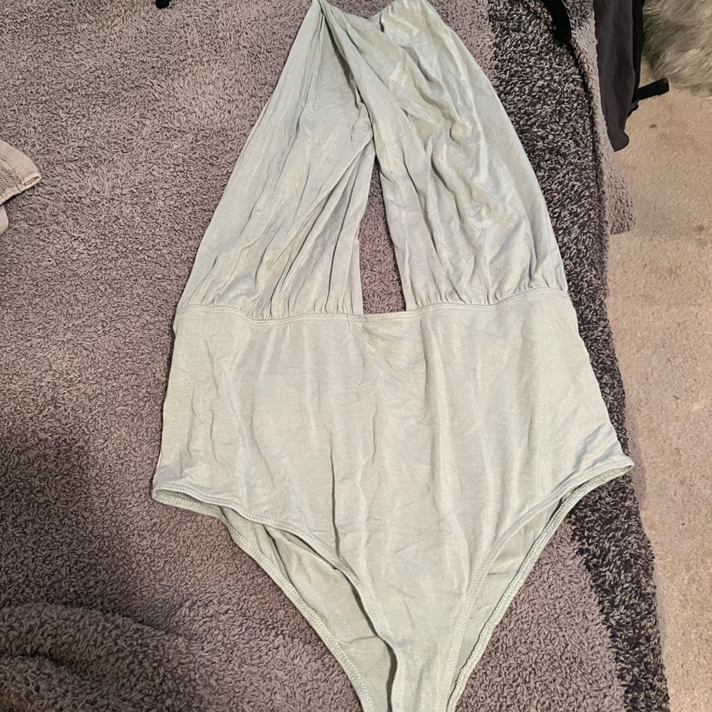 By The Way Halter Backless Bodysuit